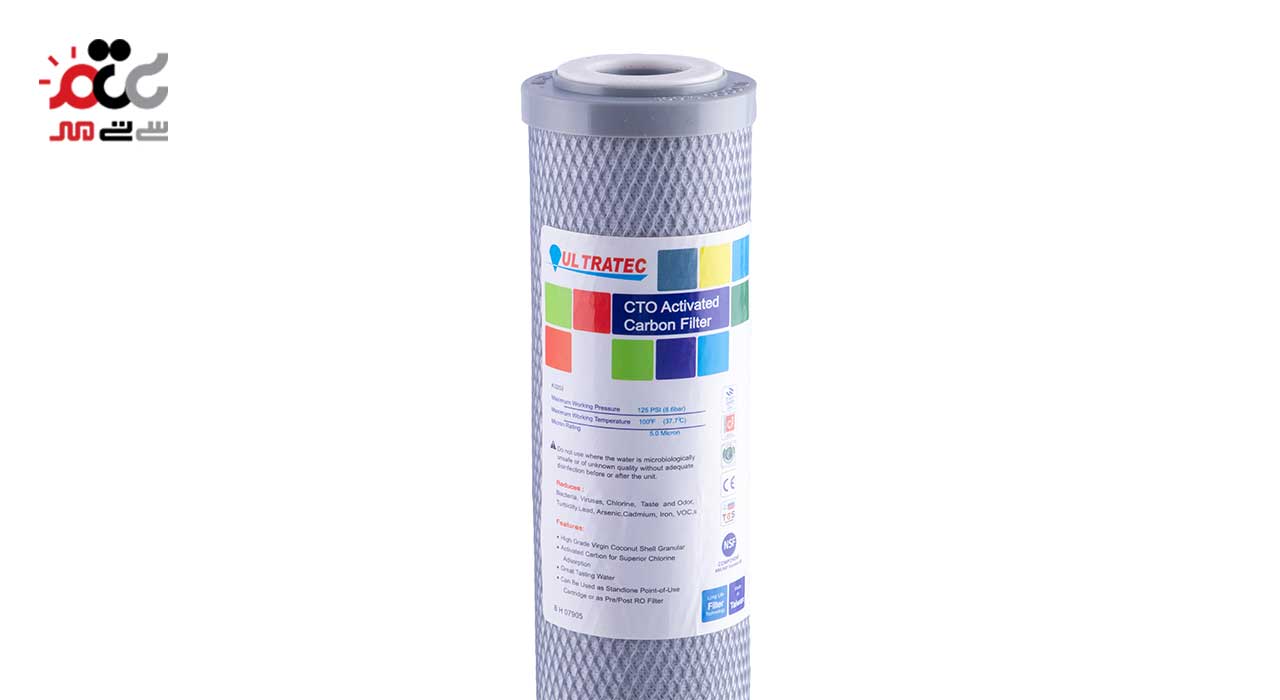 فیلتر مرحله سوم تصفیه آب نیمه صنعتی اولترا تک مدل CBC