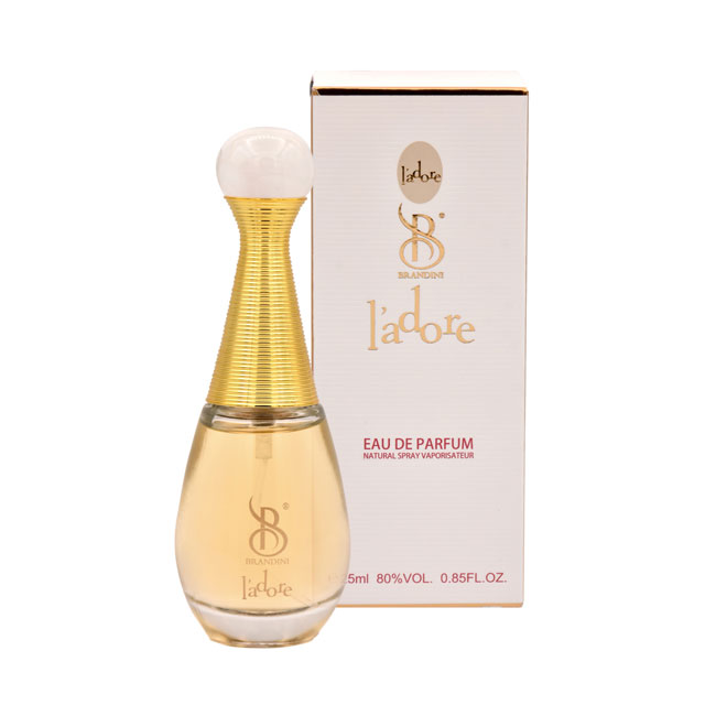 عطر برندینی زنانه مدل Ladore حجم 25 میلی لیتری