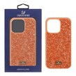 قاب Original Swarovski مدل Apple iPhone 13 Pro - نارنجی (پک دار)