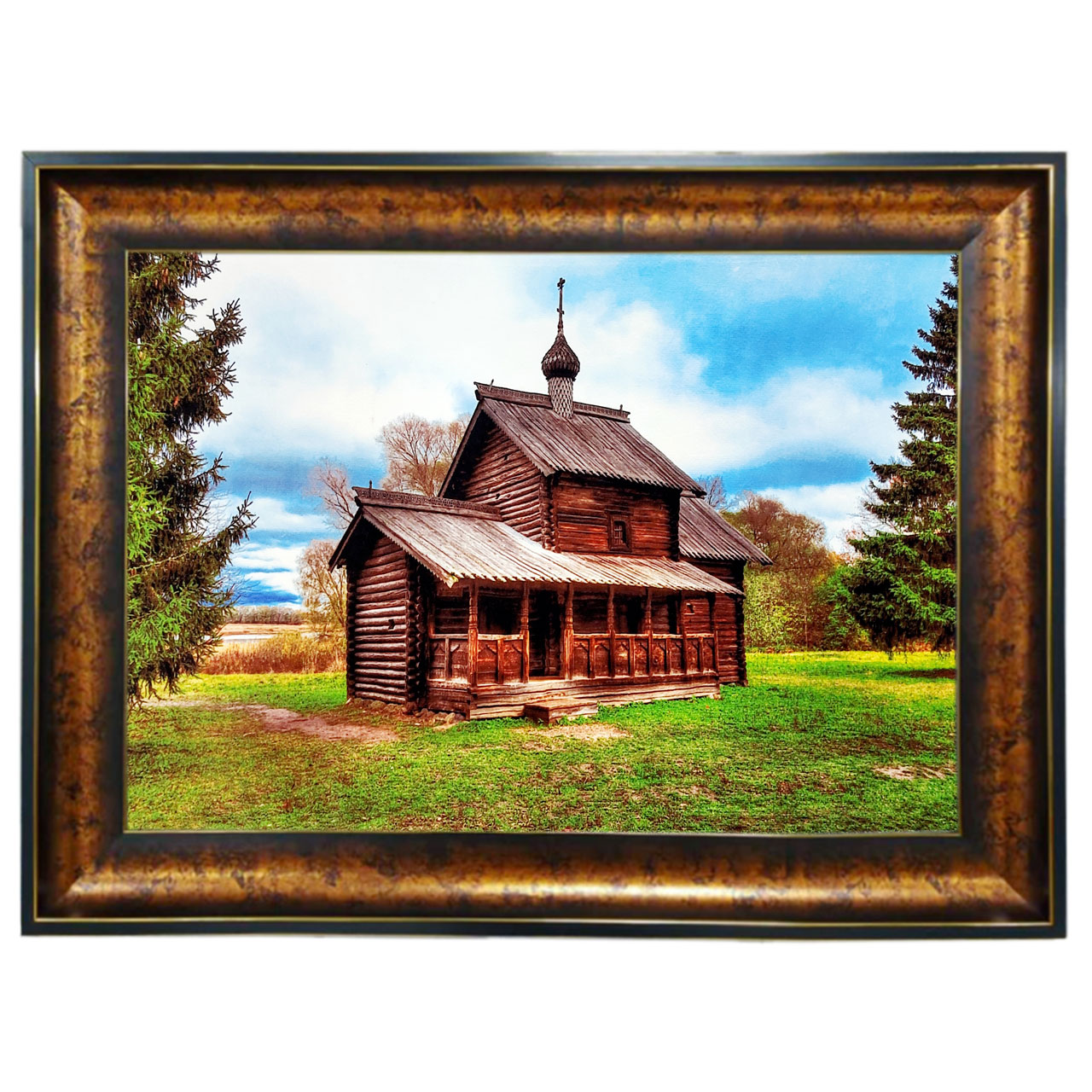 تابلو فرش با زیبا ترین قاب