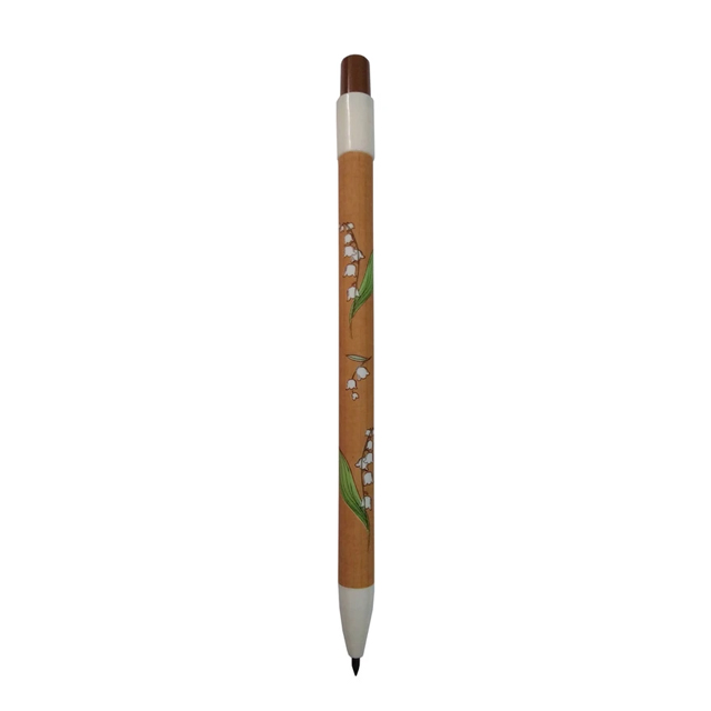 مداد نوکی 2.0 میلی متری لانتو مدل تراش دار طرح گل لاله کد JM-522-2