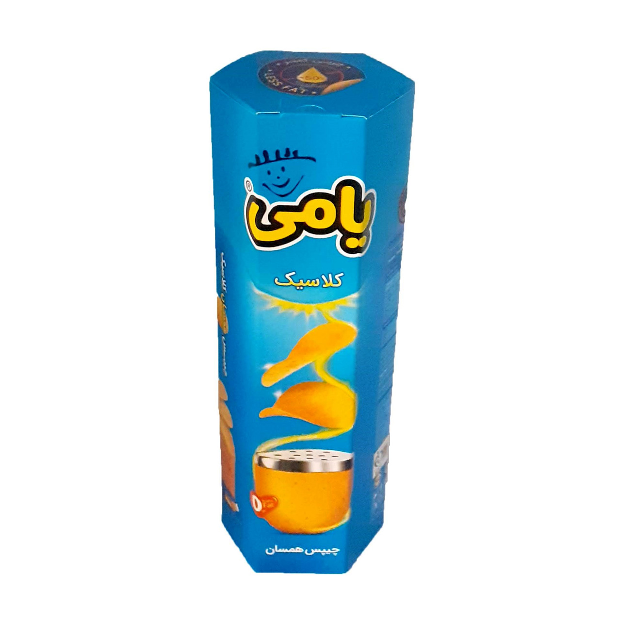 چیپس همسان پذیرایی کلاسیک یامی چیپس همسان پذیرایی کلاسیک یامی 90 گرمی باطعم عالی 