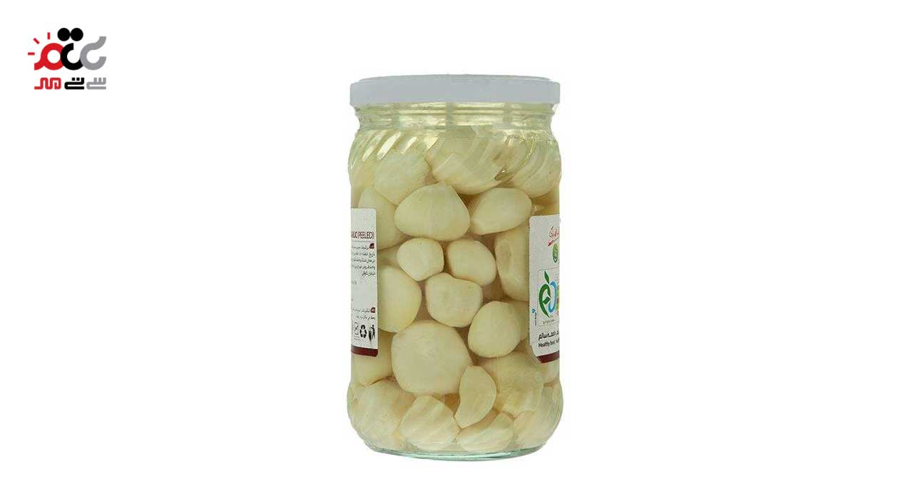 ترشی سیر مروارید بیژن 680 گرمی