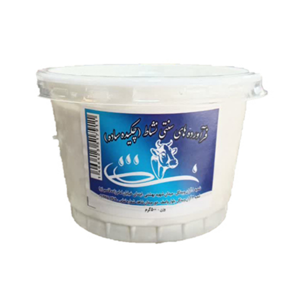 ماست سنتی چکیده ساده نشاط 500 گرمی