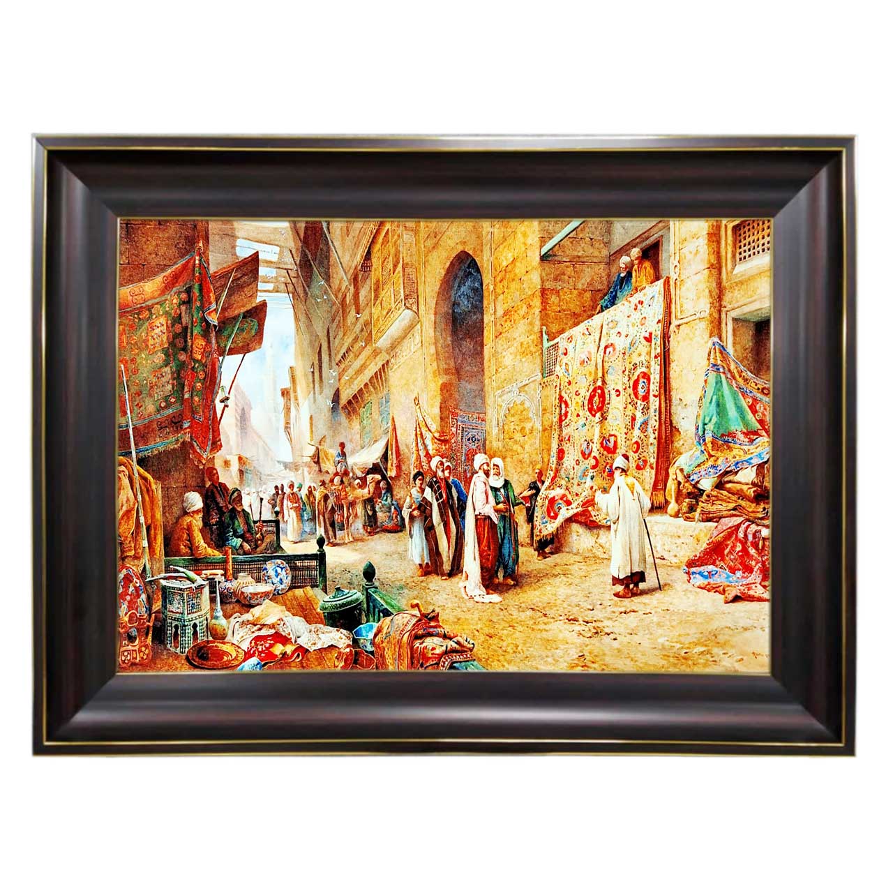 تابلو فرش با زیبا ترین قاب