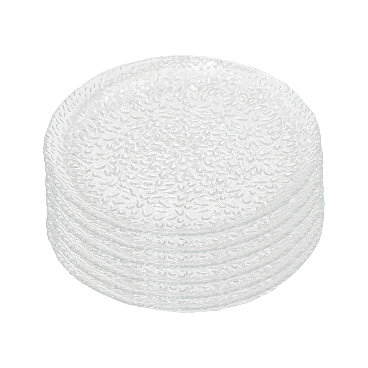 پیش دستی شیشه ای کاوه مدل ماربل 6 عددی