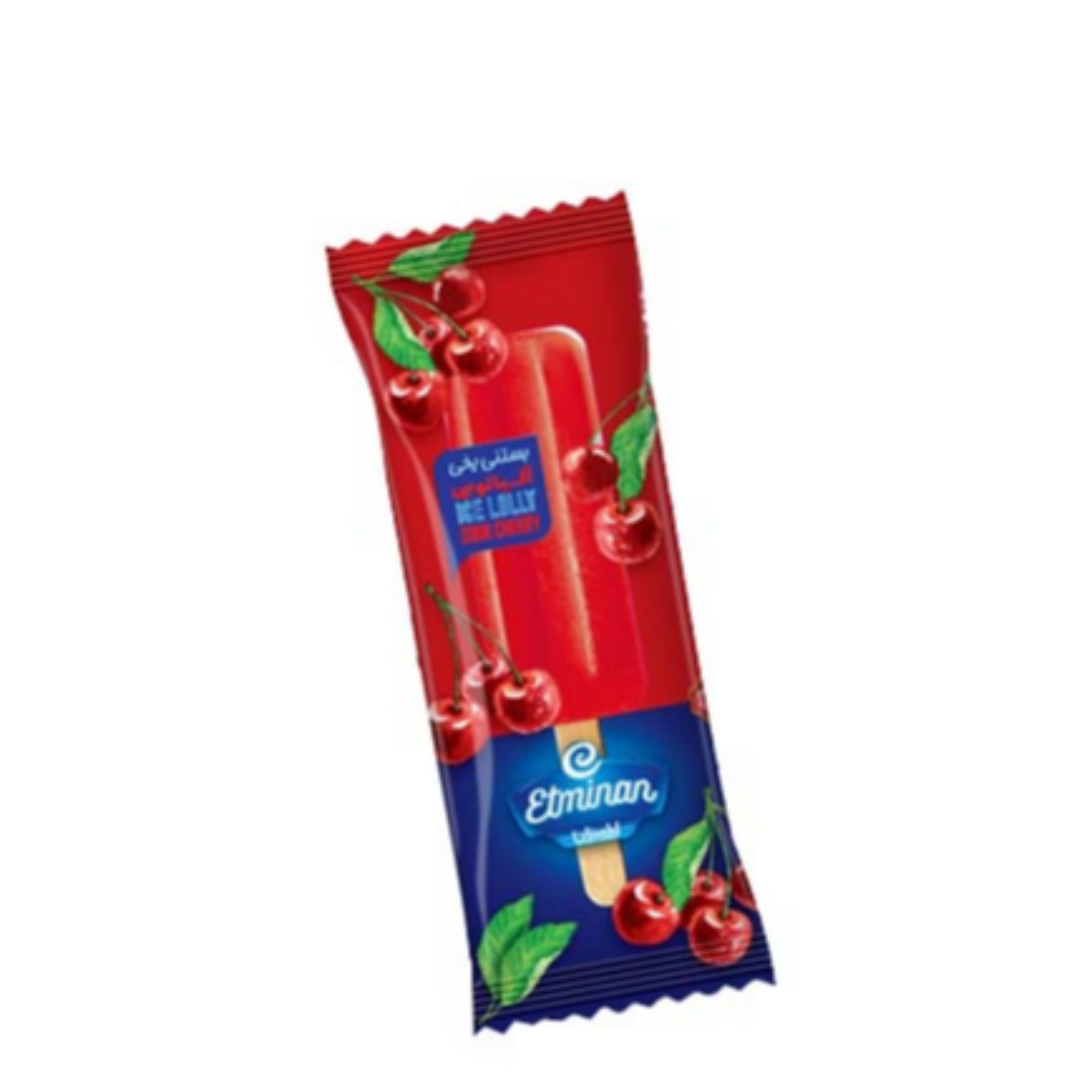 بستنی چوبی یخی آلبالو اطمینان 60 گرمی