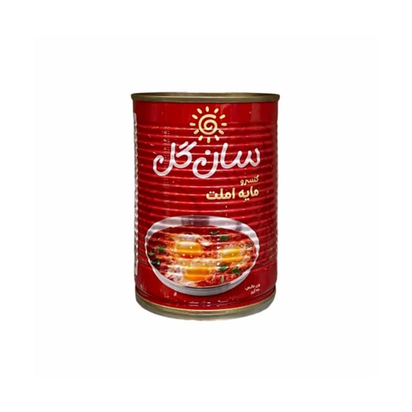 کنسرو مایه املت سان گل 380 گرمی