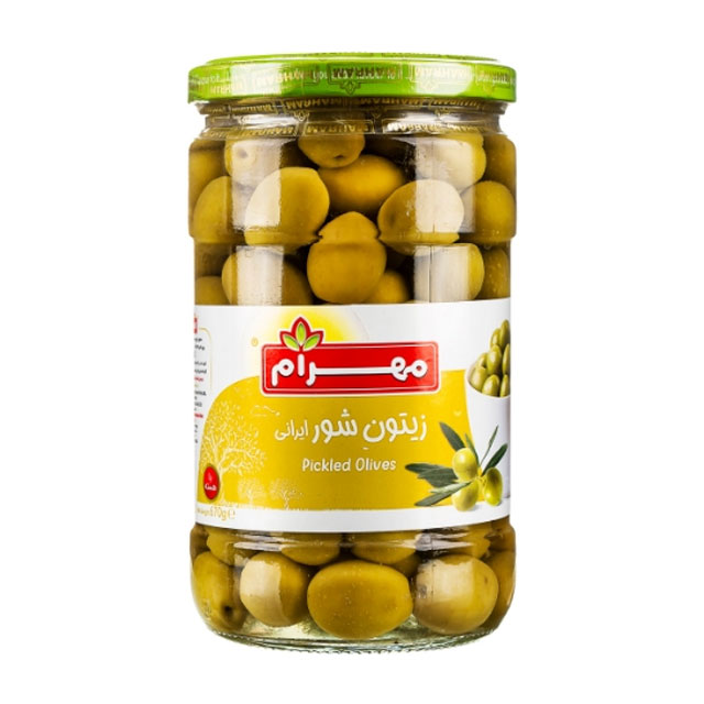 زیتون شور ایرانی مهرام 680 گرمی