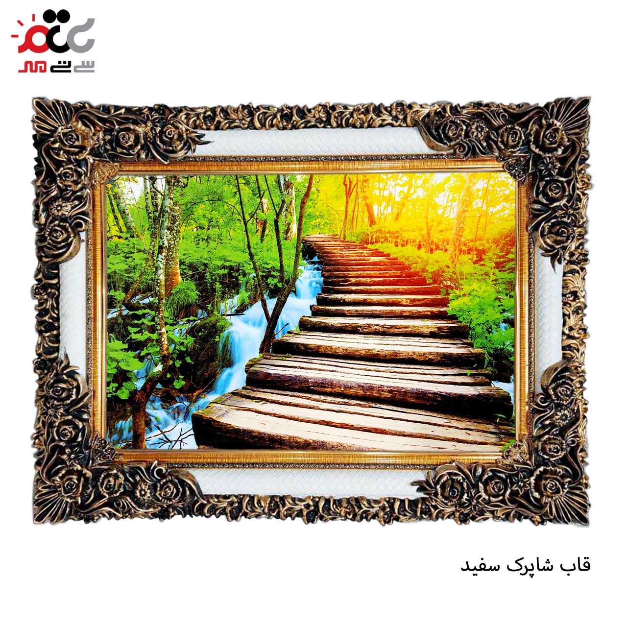 تابلو فرش طرح دار با بهترین قاب
