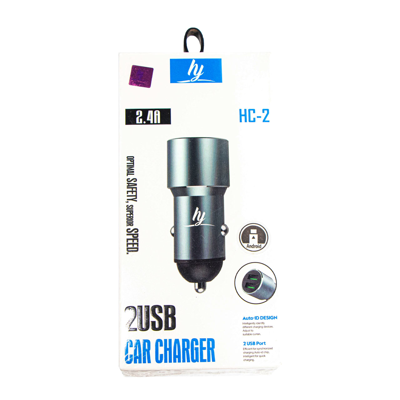 شارژر فندکی اچ وای مدل HC-2