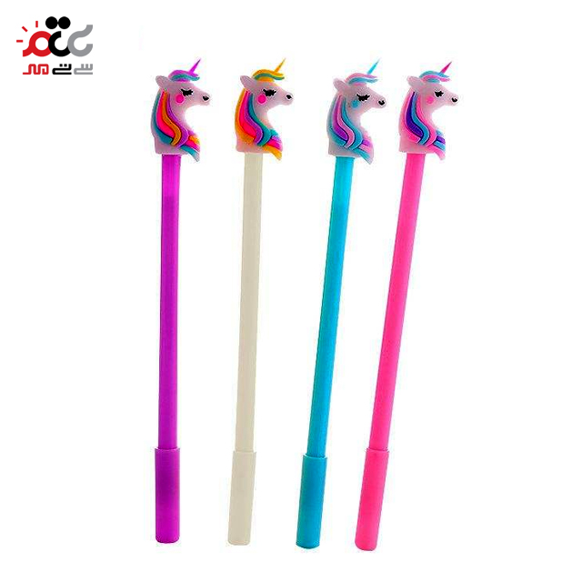 روان نویس مدل چراغ دار طرح یونیکورن سایز 0.5 میلی متری