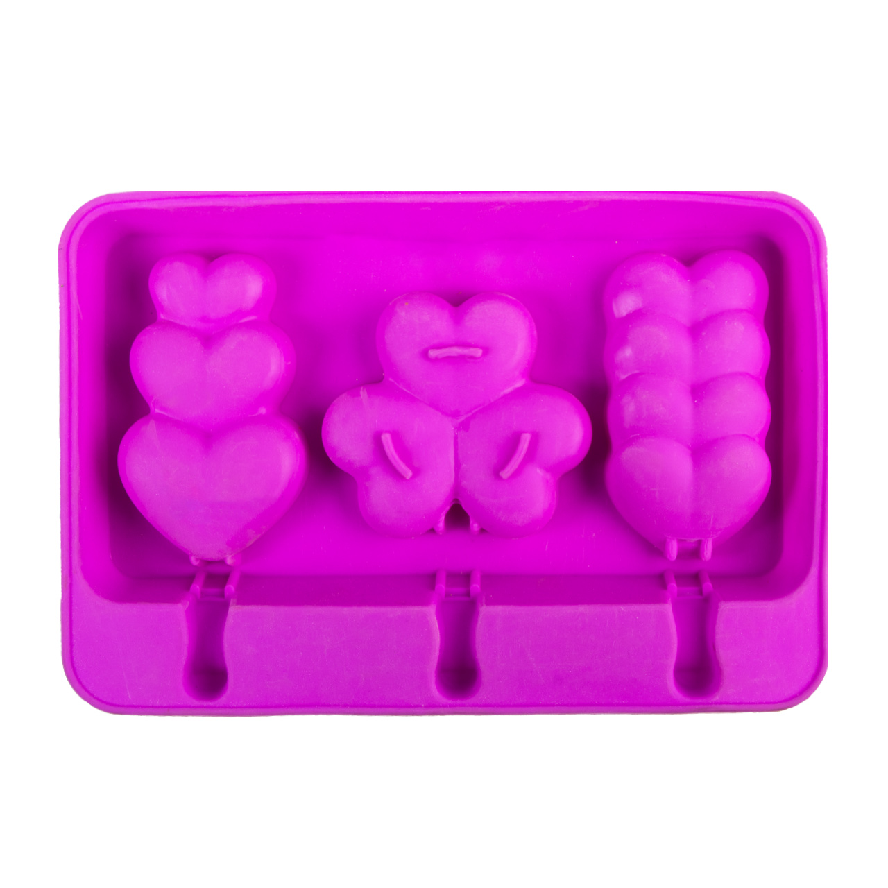 قالب بستنی سیلیکونی مدل قلب کد 33