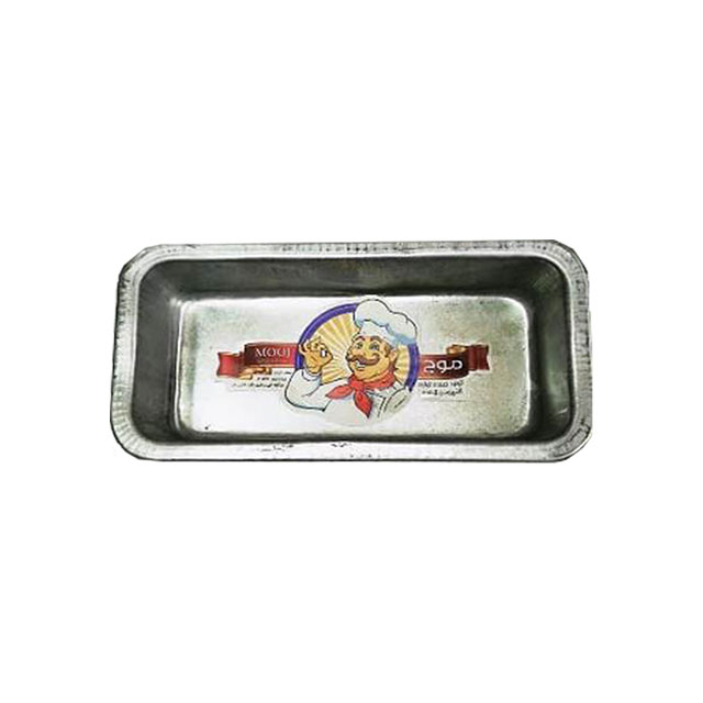 قالب کیک گالوانیزه موج طرح مستطیل سایز 9×20 سانتی متری