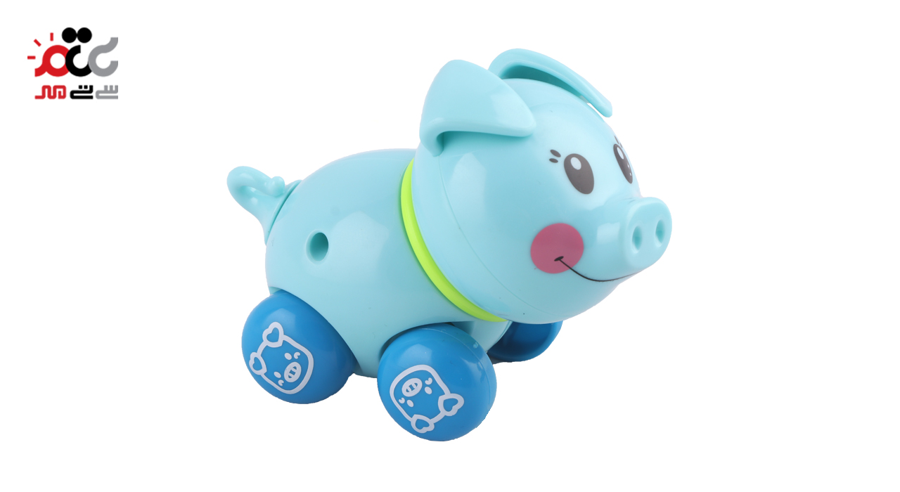 اسباب بازی حیوانات کوکی نشکن طرح خوک کد 6621