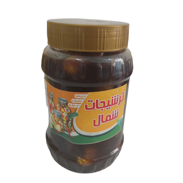 خرید سیر ترشی شمال با عسل نبات و زعفران 