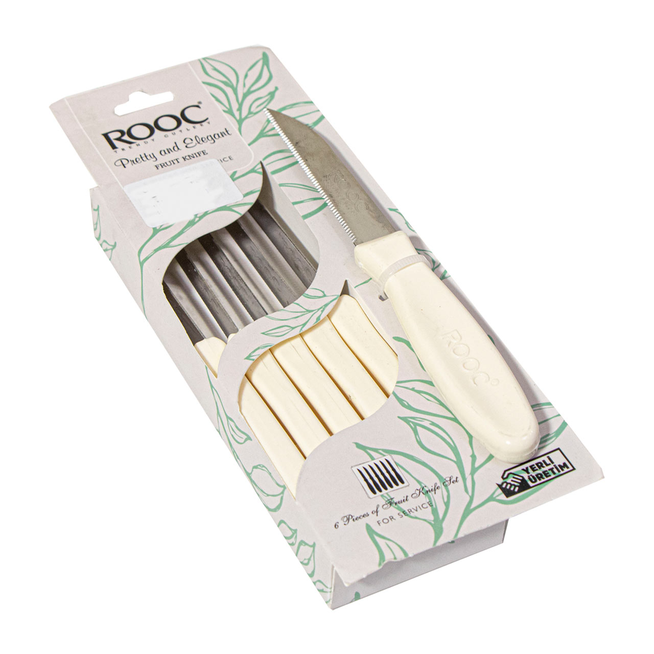 چاقو میوه خوری روک بسته 6 عددی