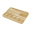 اردور خوری چوبی  6 خانه مدل مستطیل