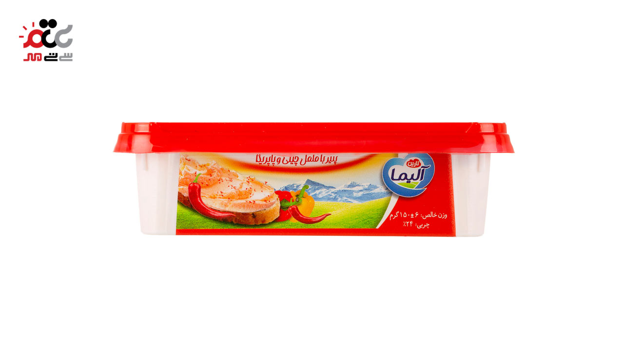 پنیر چیلی فلفلی آلیما 150 گرمی