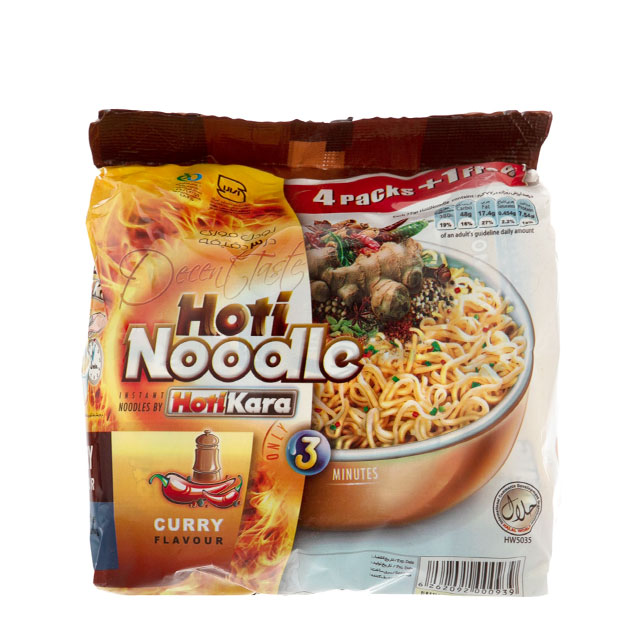 نودل با عصاره کاری هاتی کارا  77 گرمی