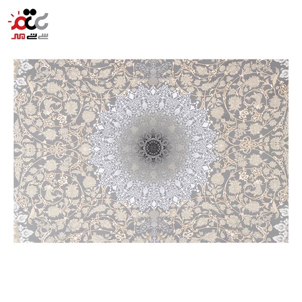 فرش ماشینی طرح سیلور کد 1437