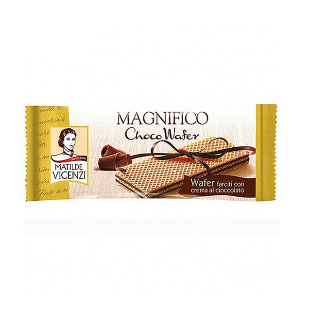 ویفر با کرم شکلات Vicenzi Magnifico ویچنزی ایتالیا 25 گرمی