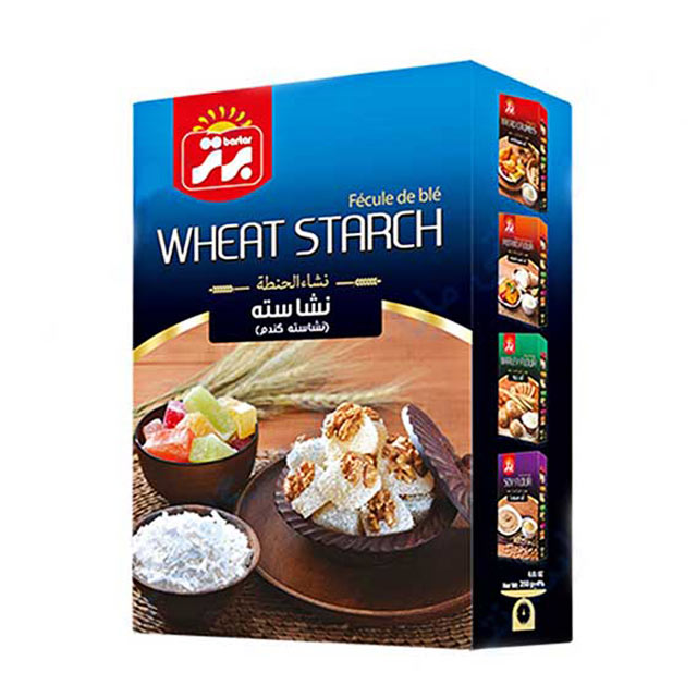 نشاسته گندم برتر 250 گرمی