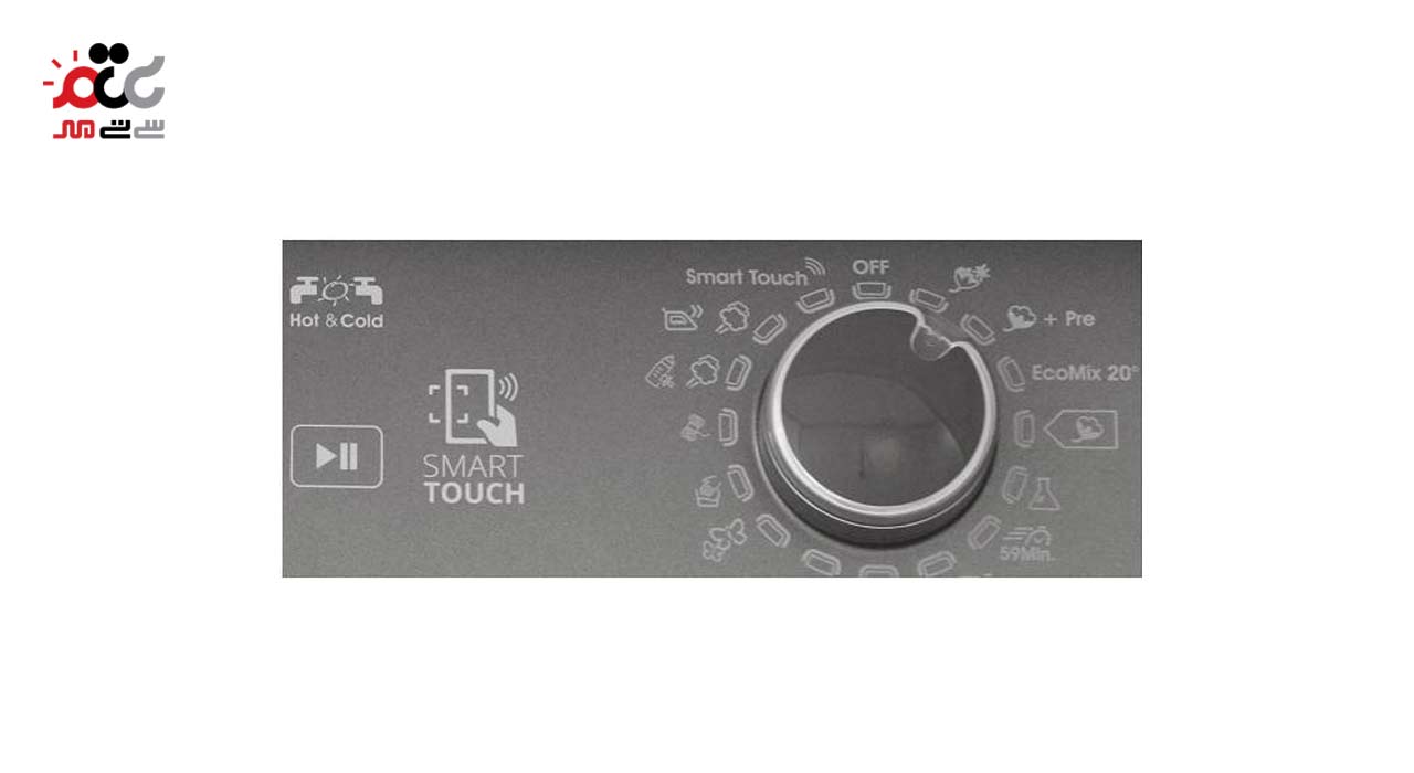ماشین لباسشویی کندی مدل GSV-228 TC3 ظرفیت 8 کیلو گرم