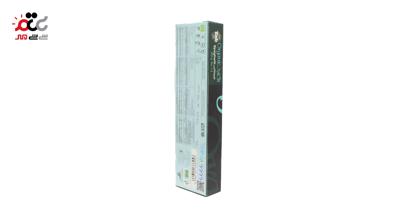 اسپاگتی ارگانیک قطر 1.4 تک ماکارون 500 گرمی