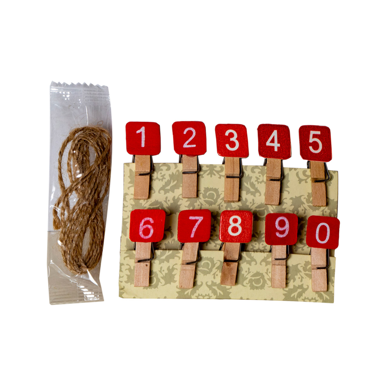 گیره عکس کلاووس طرح قلب 10 عددی