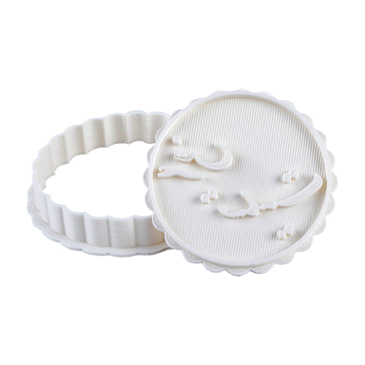 کاتر و مهر شیرینی پزی آرکا طرح عرض تسلیت کد 8