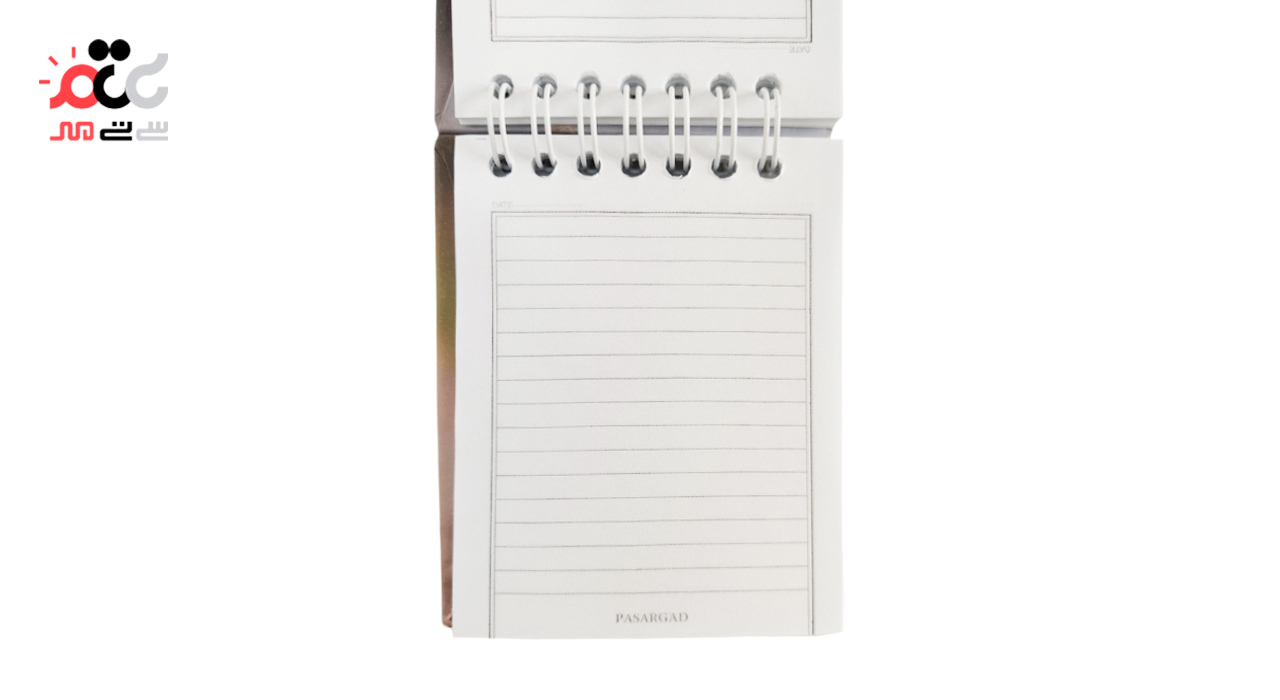 دفترچه یادداشت سیمی پاسارگاد 100 برگ