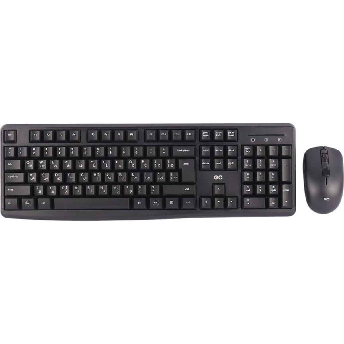 کیبورد و ماوس بی سیم FANTECH مدل GO WK894 - مشکی (گارانتی متین)
