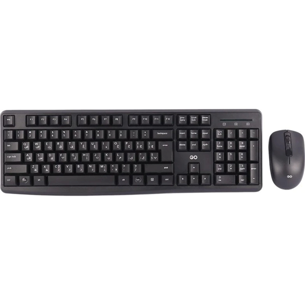 کیبورد و ماوس بی سیم FANTECH مدل GO WK894 - مشکی (گارانتی متین)