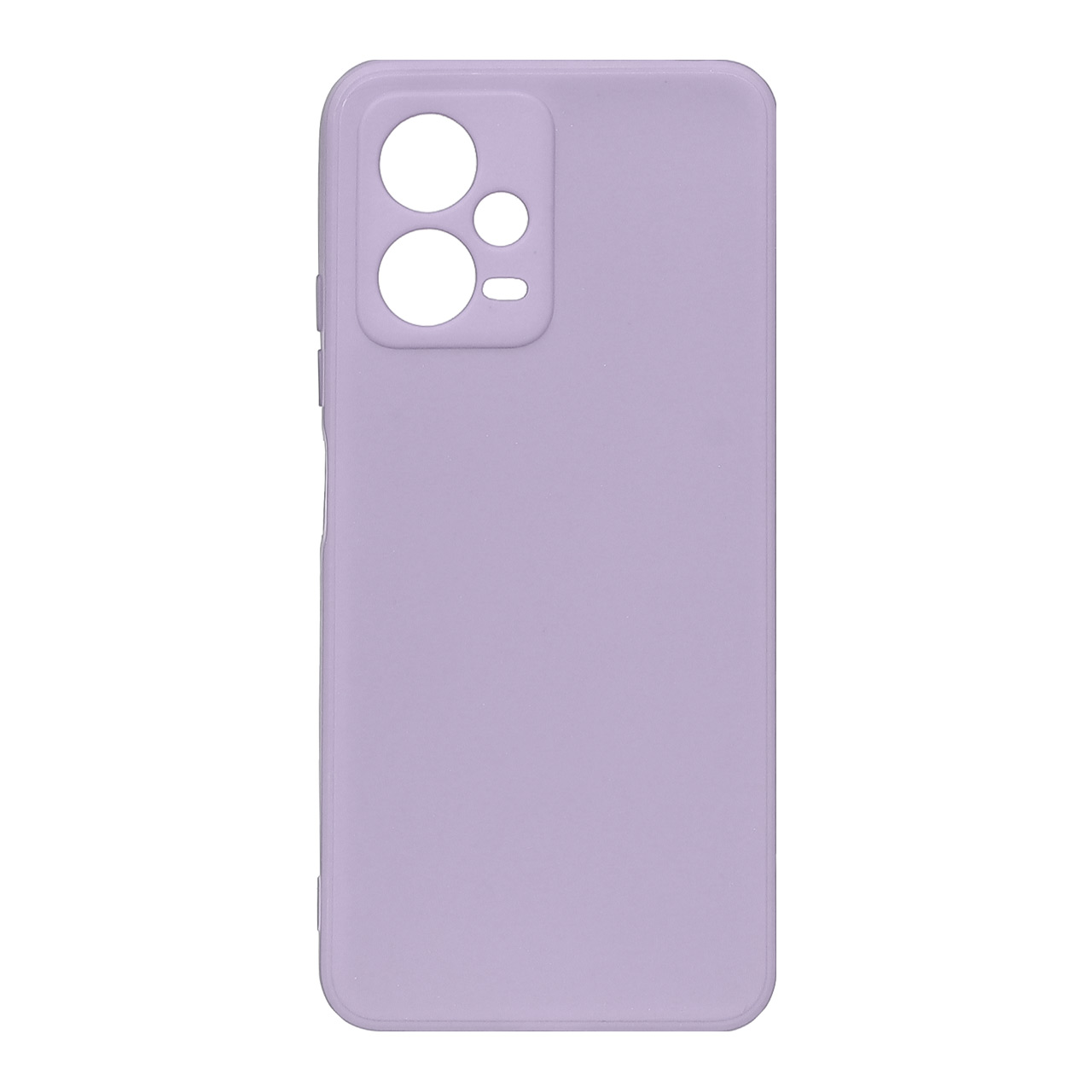قاب TPU داخل مخمل درجه یک Xiaomi Redmi Note 12 5G / Poco X5 - بنفش روشن