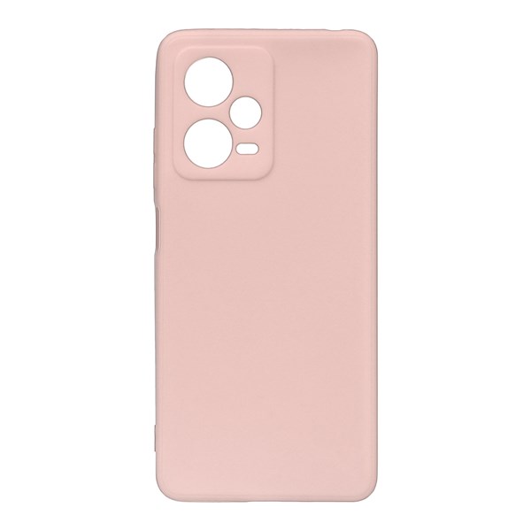 قاب TPU داخل مخمل درجه یک Xiaomi Redmi Note 12 Pro 5G - گلبهی