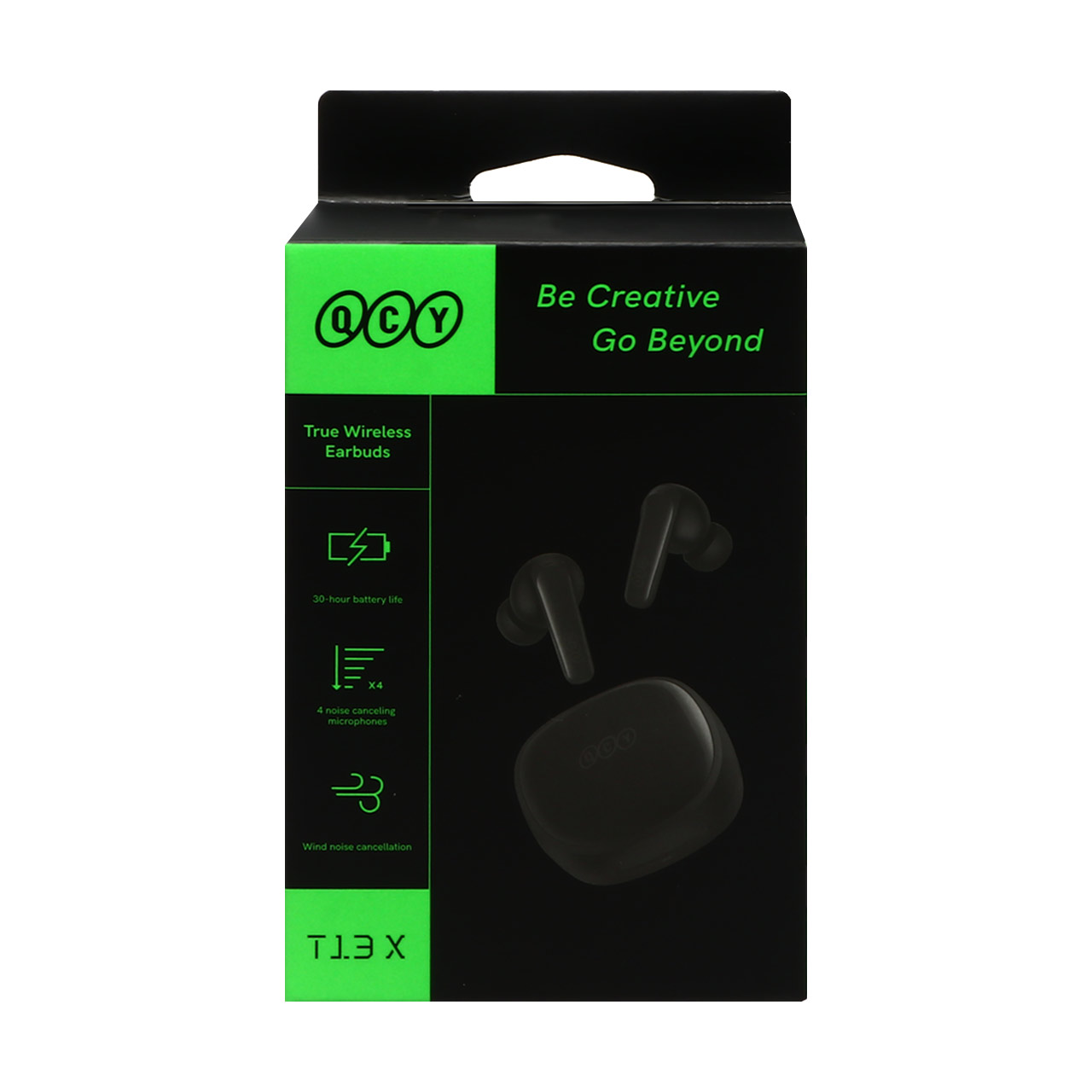 ایرفون بی سیم QCY مدل T13 X - مشکی (گارانتی 18 ماهه شرکتی)