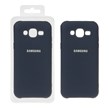 قاب نیو سیلیکون محافظ لنزدار RFF مدل Samsung Galaxy J5 (2015) / J500 - سرمه ای (پک دار)