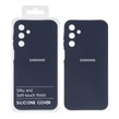 قاب نیو سیلیکون محافظ لنزدار RFF مدل Samsung Galaxy A15 - سرمه ای تیره (پک دار)