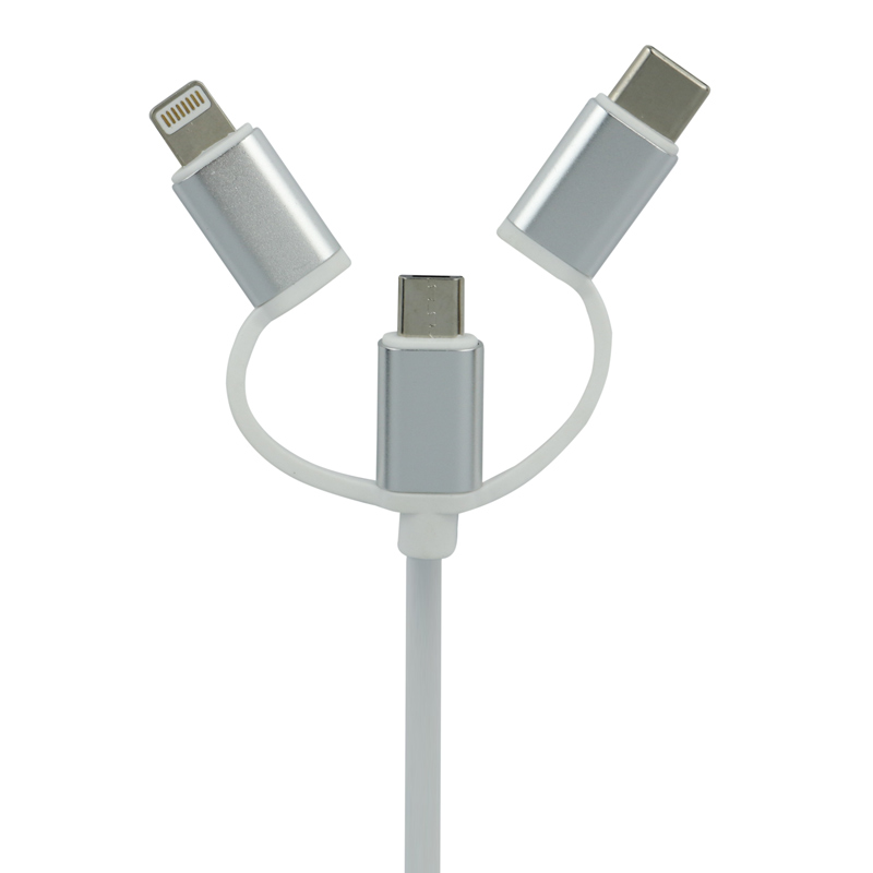 کابل تبدیل Lightning/MicroUSB/Type-C به HDMI پرووان PCH70 طول 2 متر