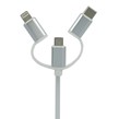 کابل تبدیل Lightning/MicroUSB/Type-C به HDMI پرووان PCH70 طول 2 متر