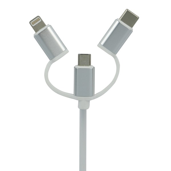 کابل تبدیل Lightning/MicroUSB/Type-C به HDMI پرووان PCH70 طول 2 متر