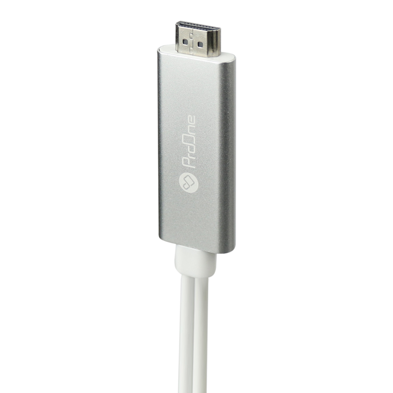 کابل تبدیل Lightning/MicroUSB/Type-C به HDMI پرووان PCH70 طول 2 متر