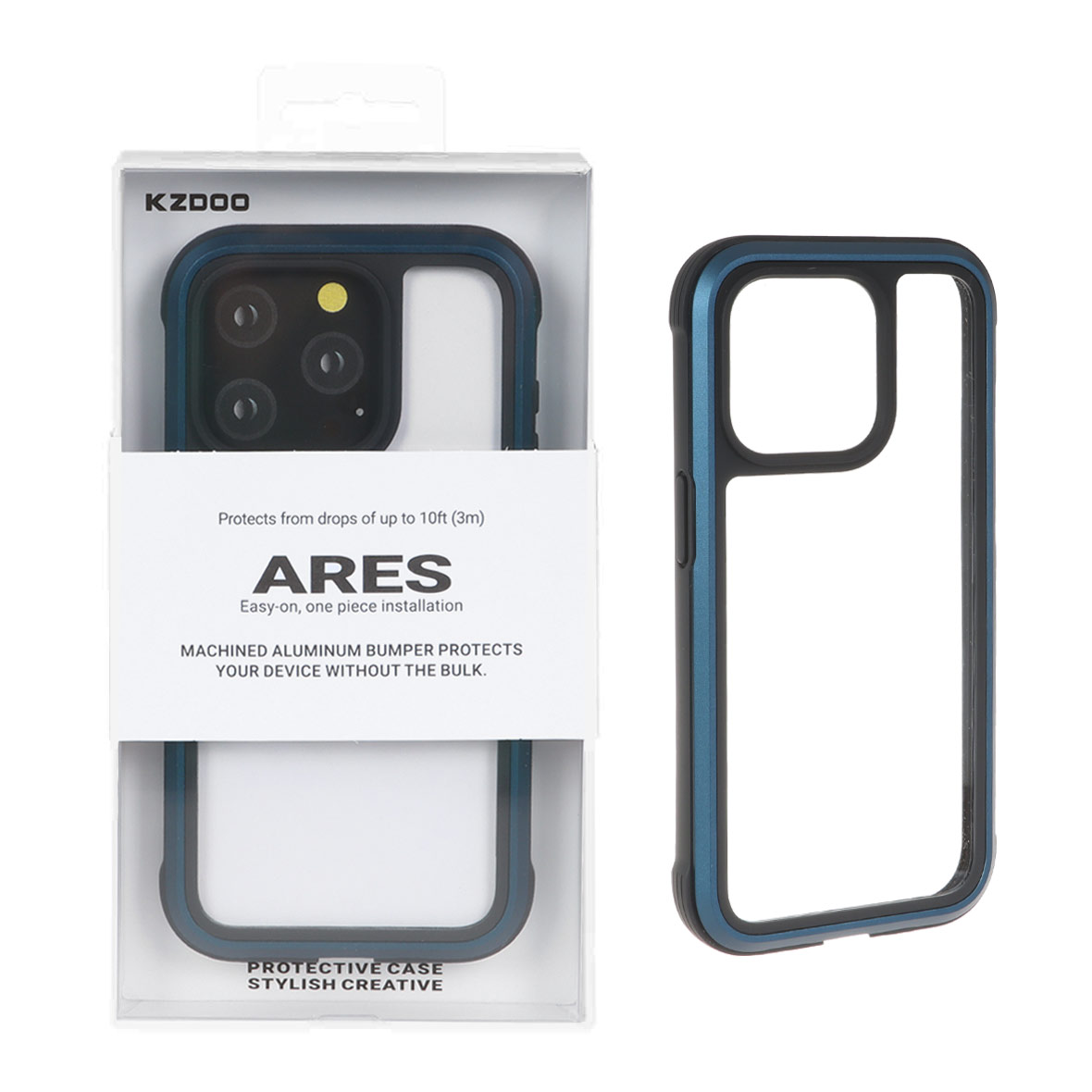 قاب Original KDoo ARES مدل Apple iPhone 15 Pro Max - سرمه ای (پک دار )
