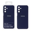 قاب نیو سیلیکون محافظ لنزدار RFF مدل Samsung Galaxy A15 - سرمه ای (پک دار)