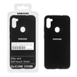 قاب سیلیکونی پاک کنی اورجینال درجه یک Samsung Galaxy A11 / M11 - مشکی (پک دار)