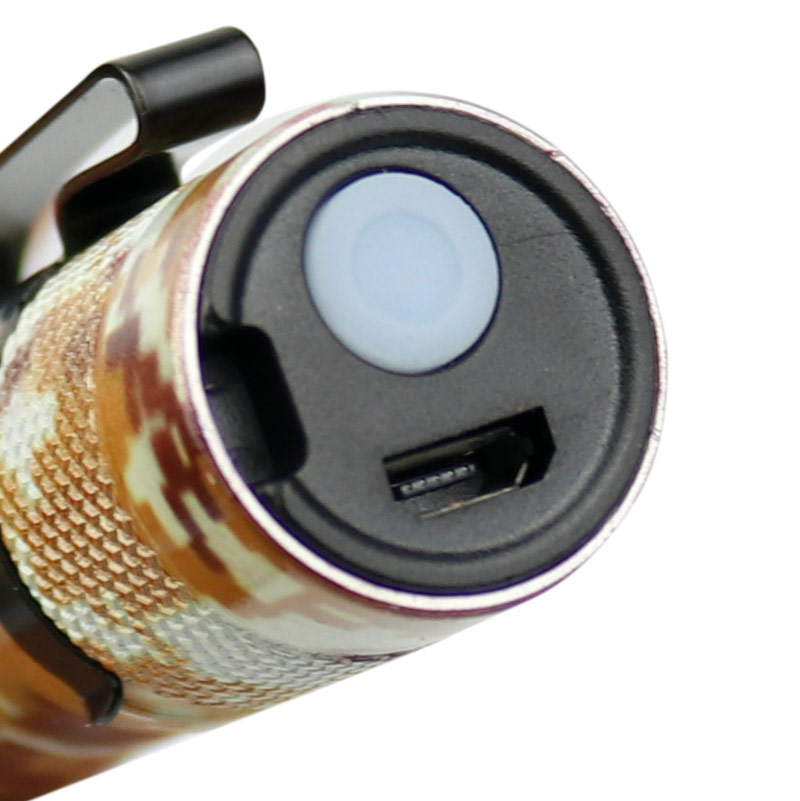 چراغ قوه پلیسی Flashlight COB+XPE LED چریکی