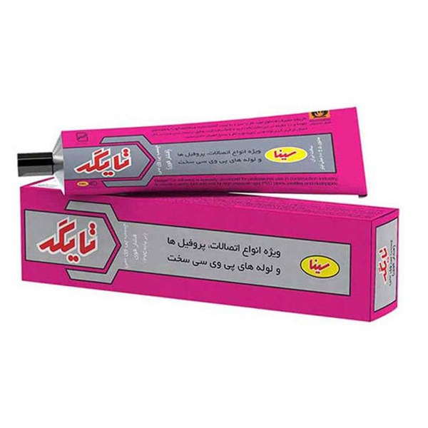 چسب پی وی سی سینا Tiger H-PR500 حجم 100 گرم