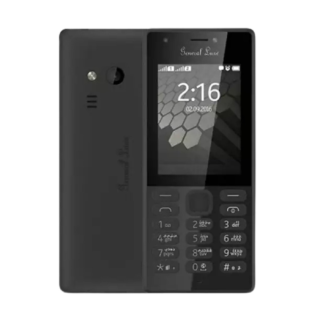 گوشی موبایل General Luxe مدل Classic 216 دو سیم کارت - مشکی