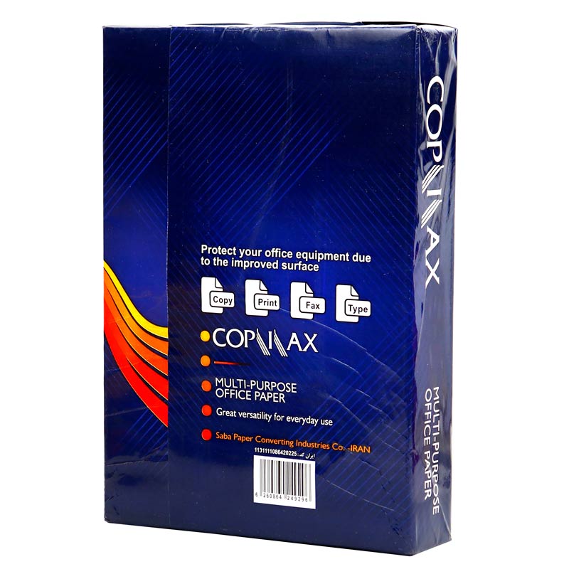 کاغذ A4 کپی مکس دیجیتال صبا 80 گرم بسته 500 عددی